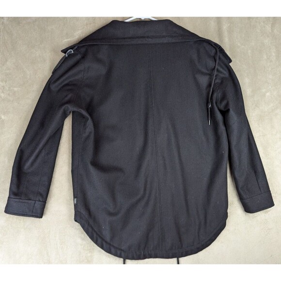 Wesc Black Wool Blend Jacket Size XS - Picture 10 of 13